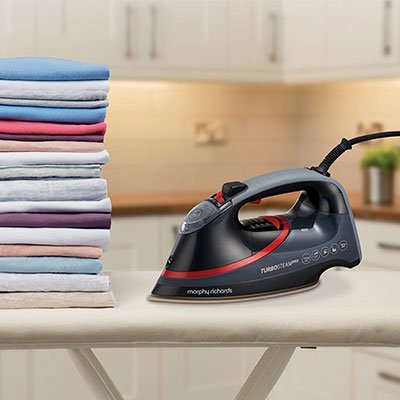 Morphy Richards 303125 Turbosteam Pro Pearl Ceramic Electronic Steam Iron