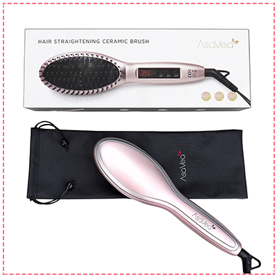 AsaVea Hair Straightener Brush