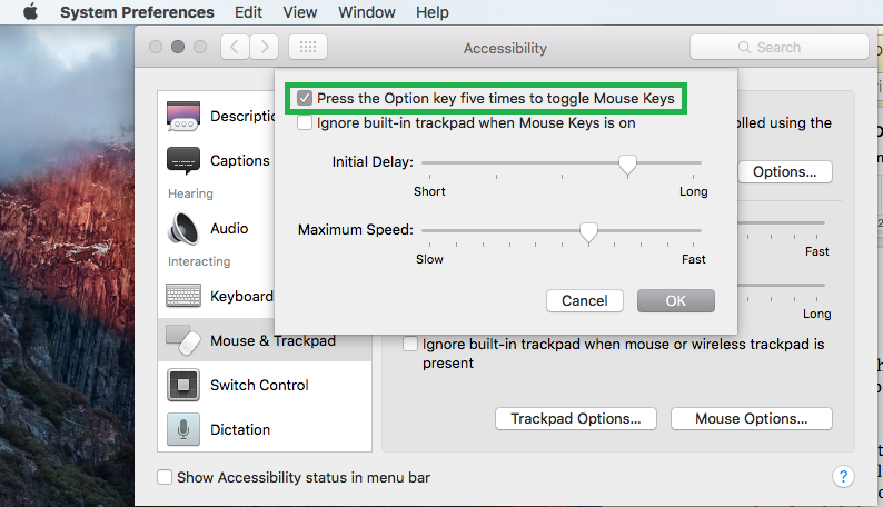 how to disable macbook keyboard